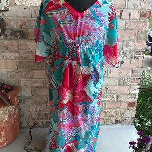 Elegant bathing suit coverup